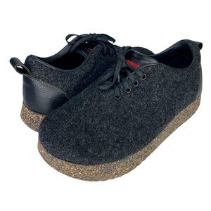 S2B1 Comfortfüße Wool Aster Dark Gray Sneaker Women's EU38 US7-7.5M
